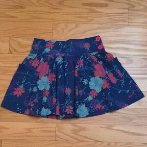 O'Neill Pinks & Blues Logo Skirt Size 7 NWOT